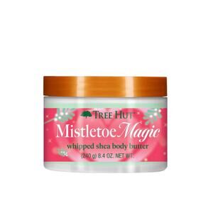 Tree Hut Mistletoe Magic Whipped Shea Body Butter, 8.4oz Holiday Moisturizer New